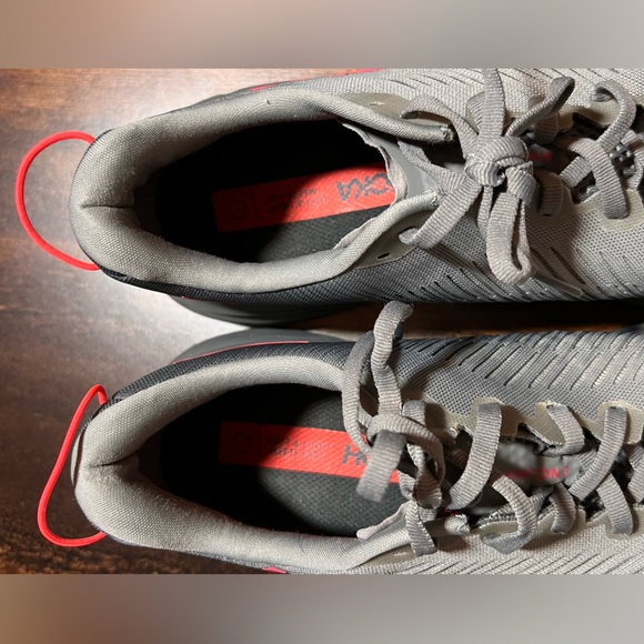 Hoka Rincon 3 running shoe in a grey. - Picture 6 of 13